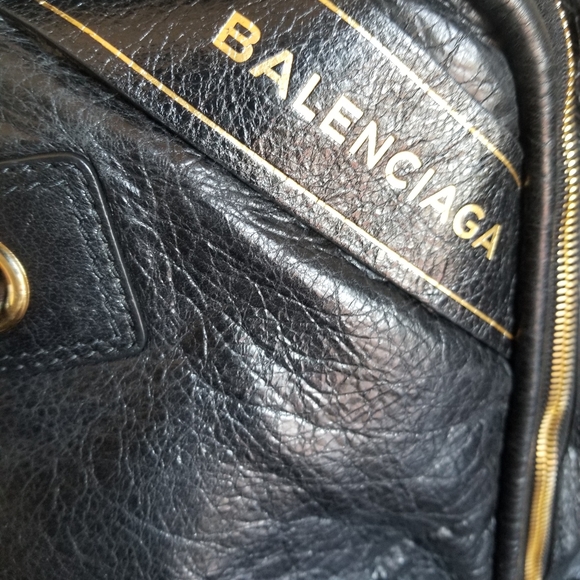 Balenciaga Blanket black large  bag - Picture 11 of 16
